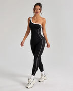 Kombinezon One-Shoulder Contour